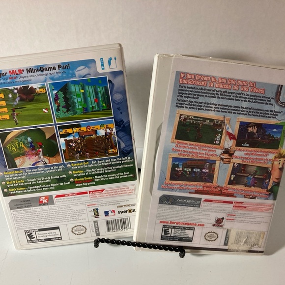 MLB Superstars Nintendo Wii Baseball Game & Our House Party Nintendo Wii, 2009 - Picture 2 of 5